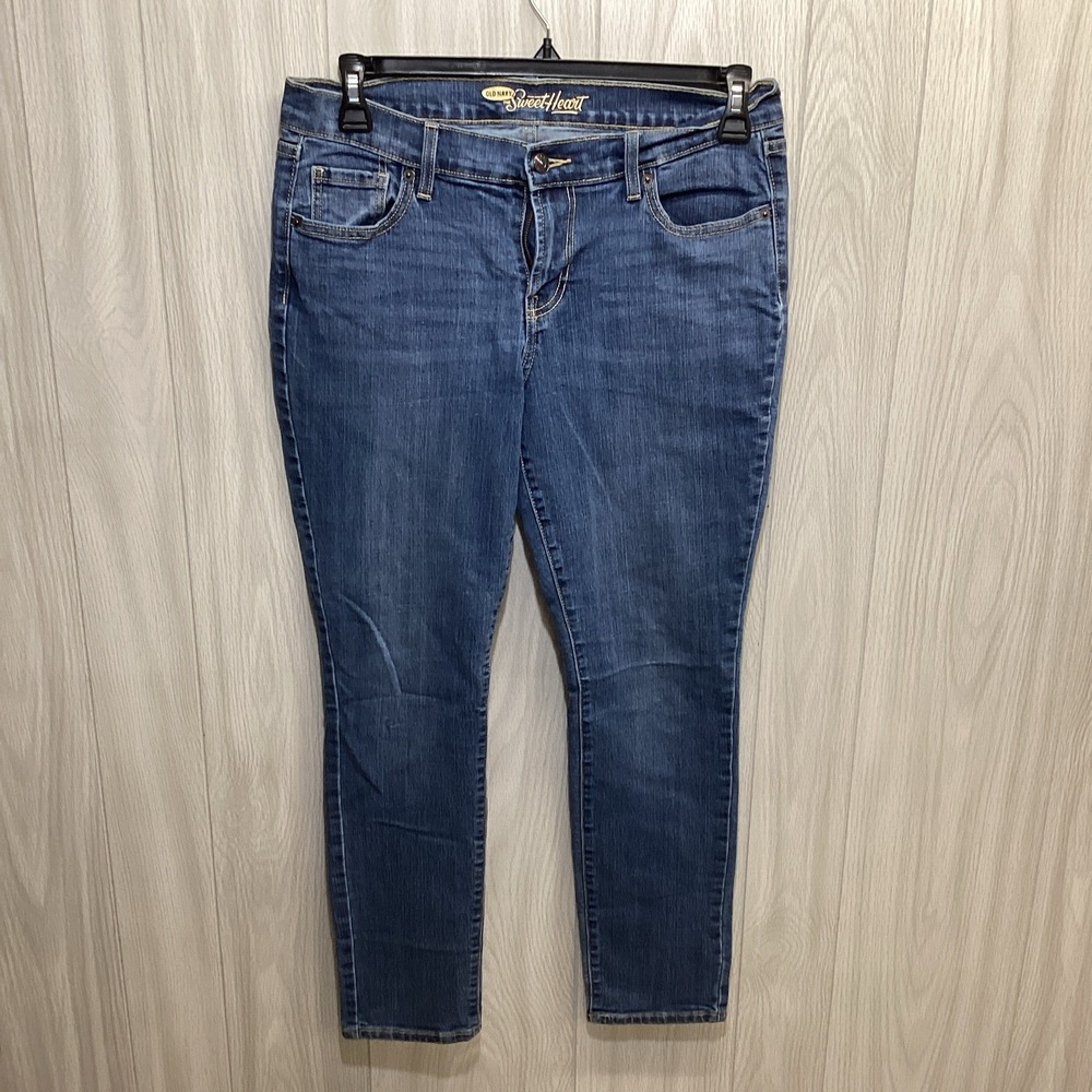 OLD NAVY Women's (Size 10) Petite Skinny Jeans Medium Wash Stretch 5-Pocket